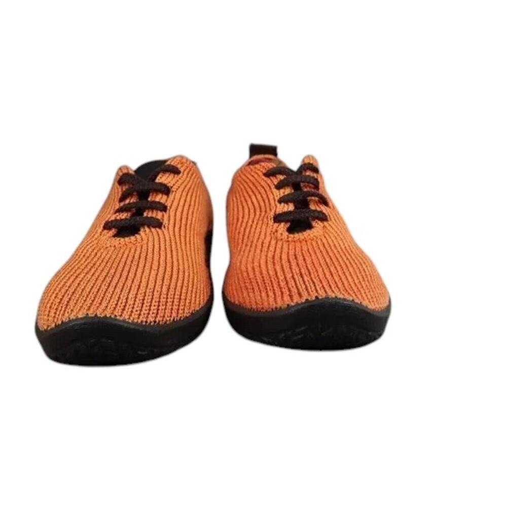 Arcopedico Shoes Womens 38 Casual Oxford Sneakers Knit Comfort Fashion Orange - Picture 2 of 16